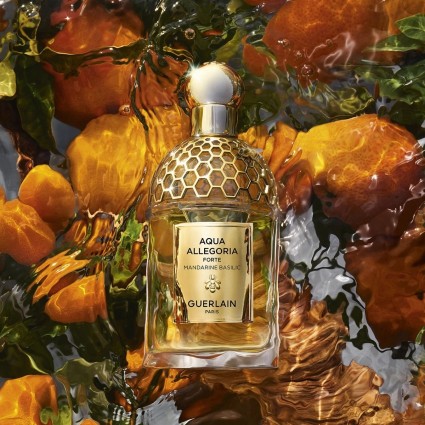 "Guerlain Aqua Allegoria Forte Mandarine Basilic: A bright, citrus, warm."