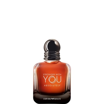 "Armani Stronger With You Absolutely: A rich, rum, chestnut, warm."