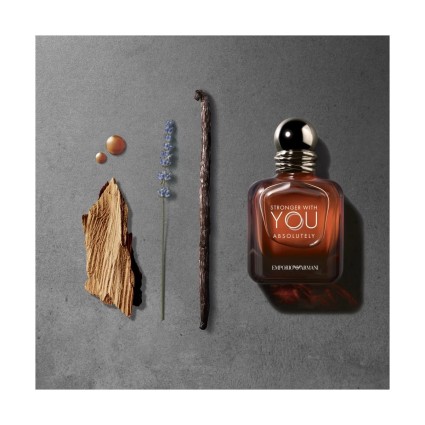 "Armani Stronger With You Absolutely: A rich, rum, chestnut, warm."