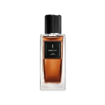 "YSL Baby Cat Bourbon: A smoky, vanilla, leather, animalic."
