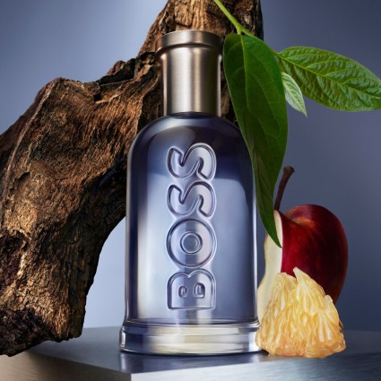 "Boss Bottled Infinite: A fresh, aromatic, woody, oceanic."