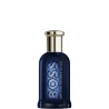 "Boss Bottled Triumph Elixir: An intense, leather, amber, warm."