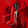 "CH Very Good Girl: A playful, fruity, rose, litchi, vanilla."