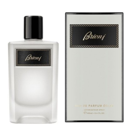 "Brioni L'Eclat: A vibrant, citrus, floral, musky, radiant."