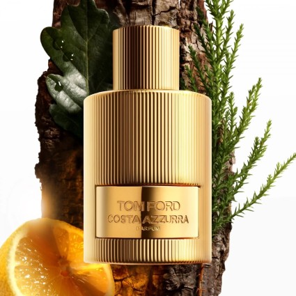 "Tom Ford Costa Azzurra Parfum: A deeper, woody, amber, intense."
