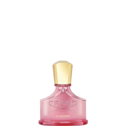"Creed Eladaria: A new, dewy, modern rose, fresh, musky, floral."