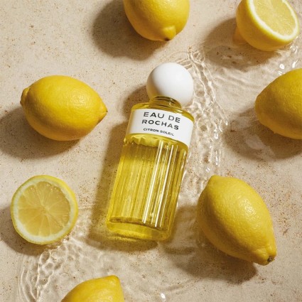 "Rochas Citron Soleil: A sparkling, fresh, citrus, sunny."