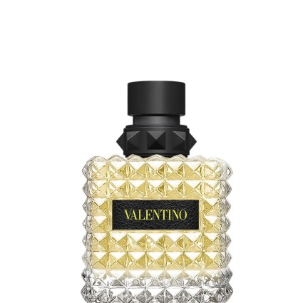 "Valentino Donna Yellow Dream: A bright, floral, musky, rose, lemon."