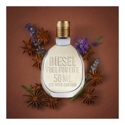 "Diesel Fuel For Life EDT: A fresh, energetic, and vibrant fougère."