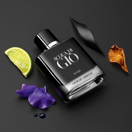 "Armani Acqua Di Giò Elixir: An intense, deep, woody aquatic."