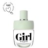 "Rochas Girl: A joyful, fresh, and modern floral-woody fragrance."
