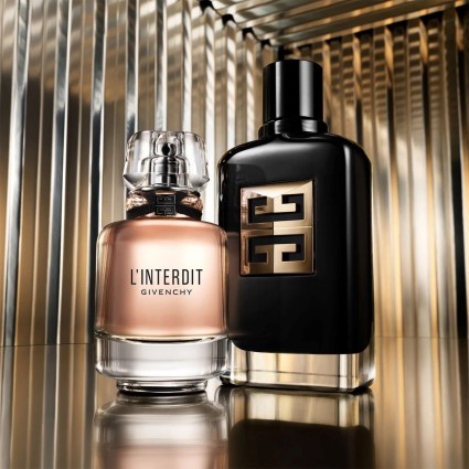 "Givenchy Gentleman Society Ambrée: A warm, rich, and sophisticated amber woody floral for men."
