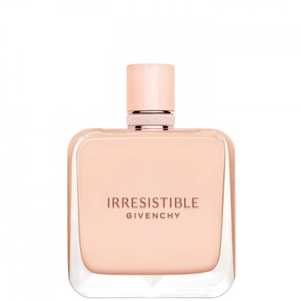 "Givenchy Irresistible Nude Velvet: A soft, radiant floral musc."