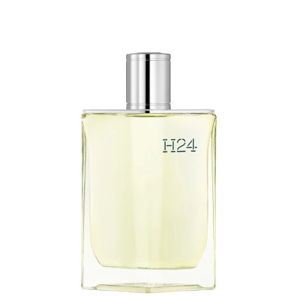 "Hermès H24 EDT: A fresh, aromatic, metallic scent for men."
