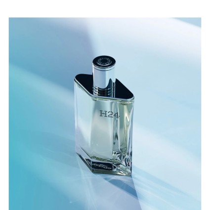 "Hermès H24 EDT: A fresh, aromatic, metallic scent for men."