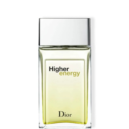 "Dior Higher Energy: A fresh, energetic, spicy woody for men."
