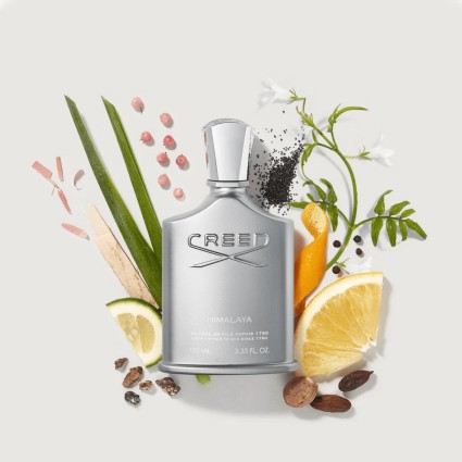 "Creed Himalaya: A fresh, woody, citrus, adventurous scent."