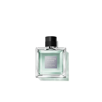"Guerlain Homme: A fresh, vibrant, woody aromatic for men."