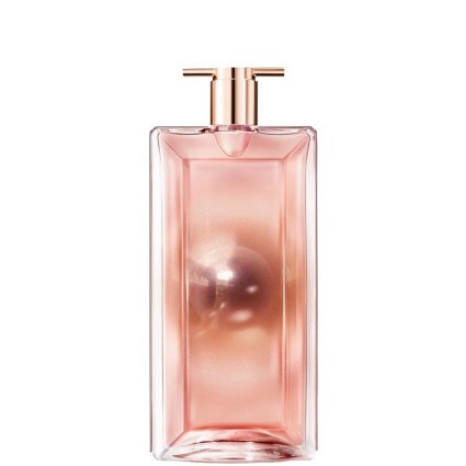 "Lancôme Idôle Aura: A radiant, warm, floral salted vanilla."