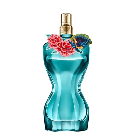 "JPG La Belle Paradise Garden: An exotic, tropical, ambery floral."