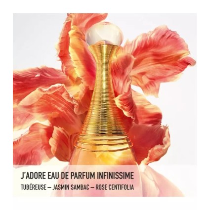 "Dior J'Adore Infinissime: A rich, voluptuous, intense floral."