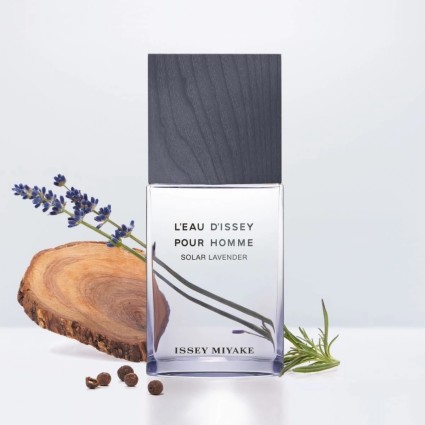 "Issey Miyake Solar Lavender: Fresh, aromatic, woody, intense."