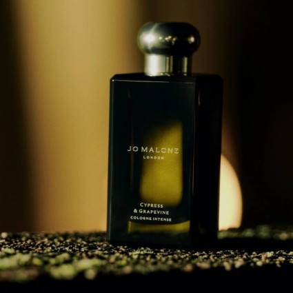 "Jo Malone Cypress & Grapevine: Aromatic, woody, fresh, bold."