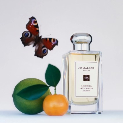 "Jo Malone Lime Basil & Mandarin: Zesty, peppery, aromatic."