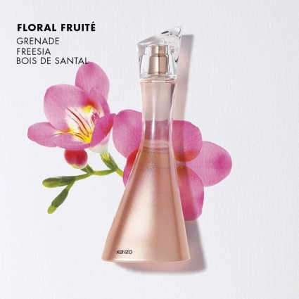 "Kenzo Jeu d'Amour: A playful, fruity, floral, woody scent."