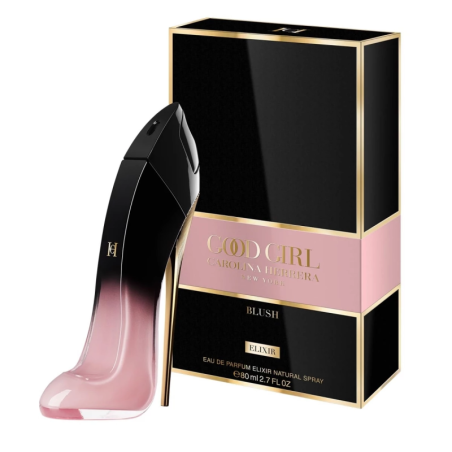 A highly concentrated Chypre-Amber eau de parfum that enhances the original notes of Good Girl Blush with an intense