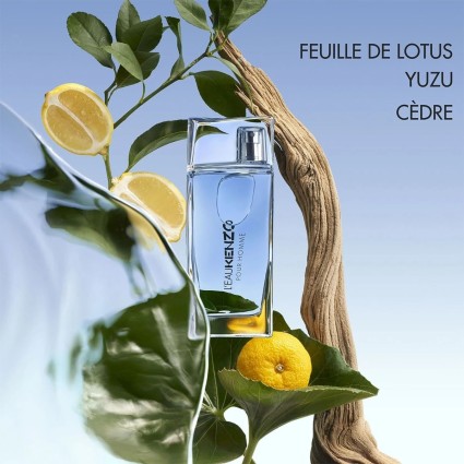 "Kenzo L'Eau pour Homme: A fresh, aquatic, citrus, vibrant."