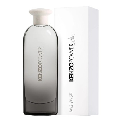 "Kenzo Power: A unique, powdery, floral, spicy, woody for men."