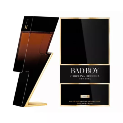 "CH Bad Boy Elixir: A dark, smoky, amber, woody, intense."