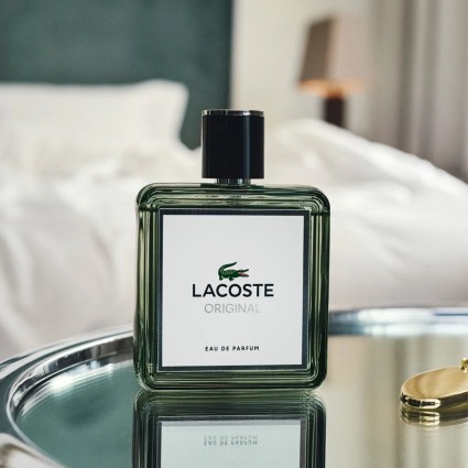 "Lacoste Original Parfum 2024: A fresh, woody, aromatic classic."