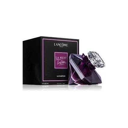 "Lancôme La Nuit Trésor Le Parfum: Deep, gourmand, woody, floral."