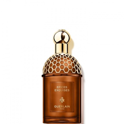 "Guerlain Épices Exquises: Warm, coffee, pepper, elegant spice."