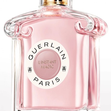 "Guerlain L'Instant Magic: A soft, powdery, musky, vanilla."