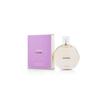 "Chanel Chance Eau Vive: A sparkling, vibrant, grapefruit, fresh."
