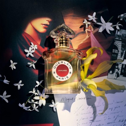 "Guerlain Samsara EDP: A warm, woody, rich, sandalwood, floral."