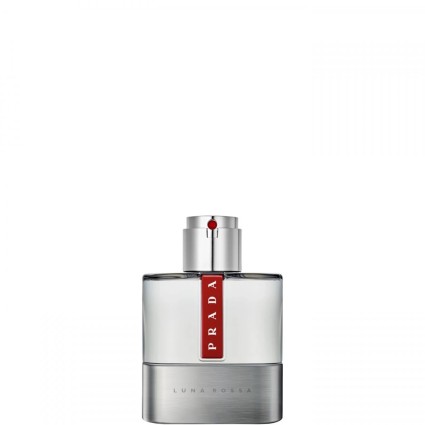 "Prada Luna Rossa: A fresh, aromatic, mint, lavender, sporty."