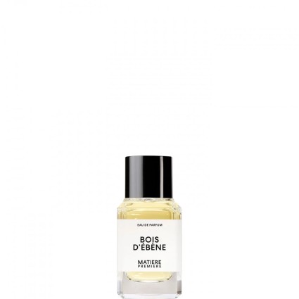 "Matière Première Bois d'Ebène: A dark, woody, amber, rich."