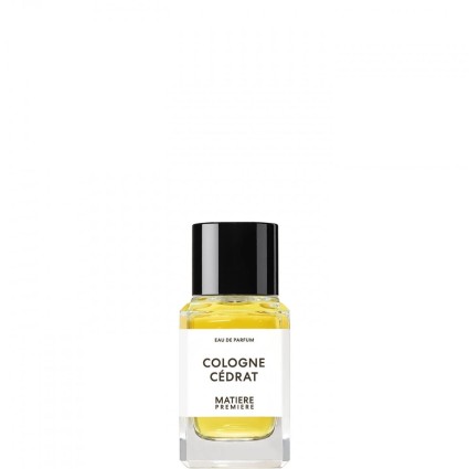 "Matière Première Cologne Cédrat: A zesty, vibrant, fresh citrus."