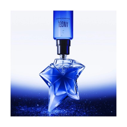 "Mugler Angel Stellar: A cosmic, gourmand, patchouli, vanilla."