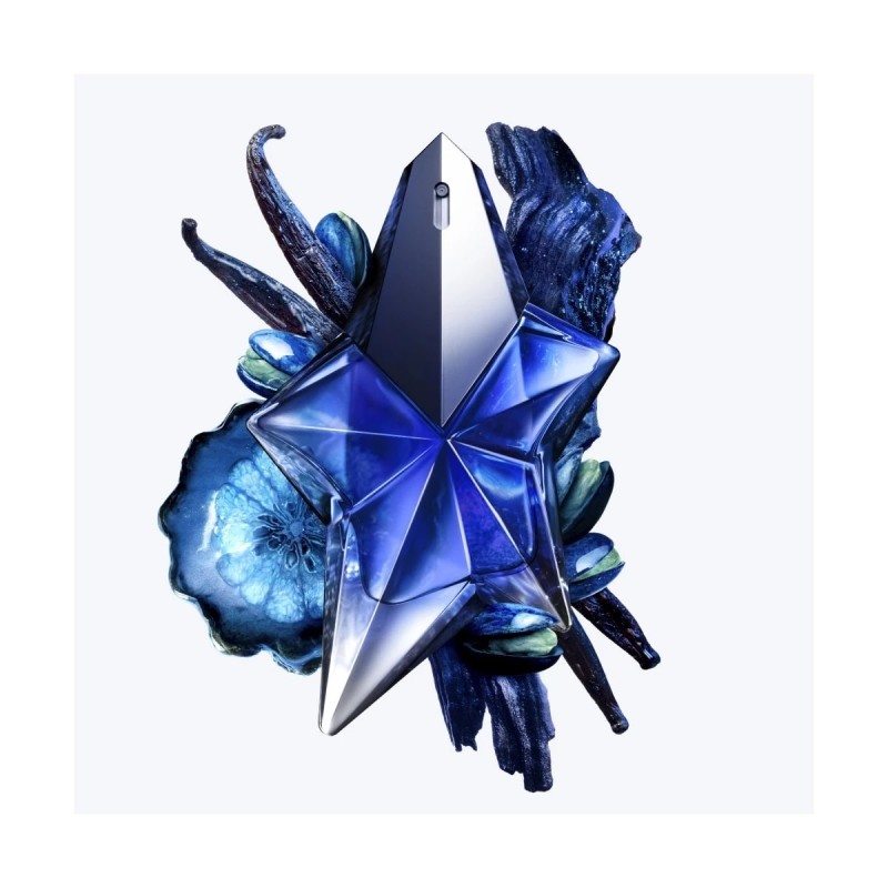 "Mugler Angel Stellar: A cosmic, gourmand, patchouli, vanilla." "Mugler Angel Stellar: A cosmic, gourmand, patchouli, vanilla."