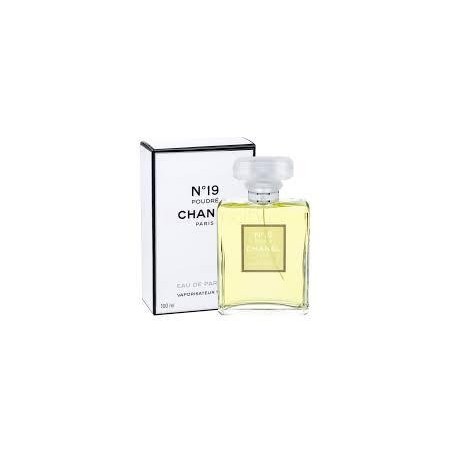 "Chanel N°19 Poudrée: A soft, powdery, iris, musky, elegant."