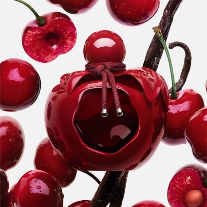 "Nina Ricci Nina Rouge Crush: A bold, fruity, floral, gourmand."