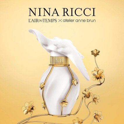 "Nina Ricci L'Air du Temps Anne Brun: A radiant, gold-infused floral."