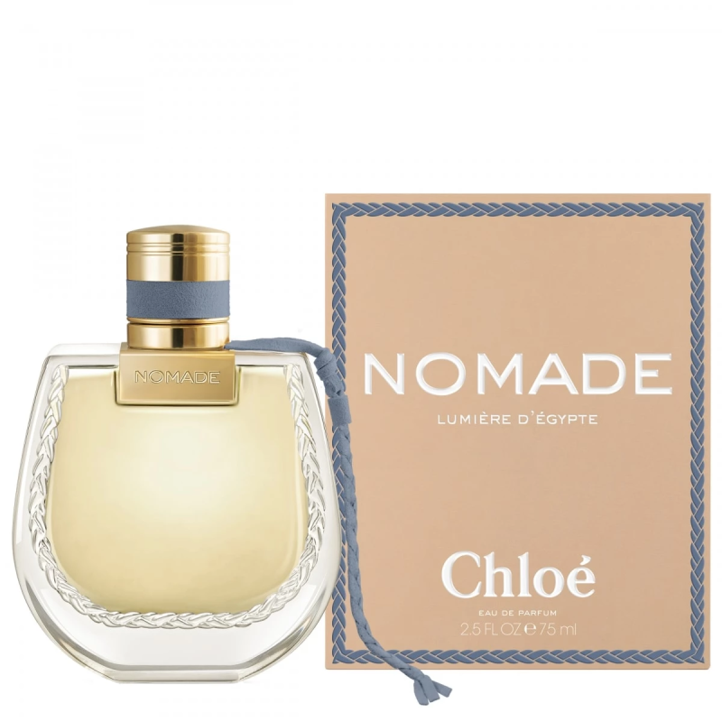 "Chloé Nomade Lumière d'Egypte: A luminous, floral, sunny, warm." "Chloé Nomade Lumière d'Egypte: A luminous, floral, sunny, warm."