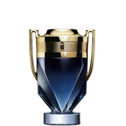 "Paco Rabanne Invictus Parfum: A powerful, woody, marine, amber."