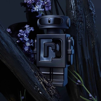 "Paco Rabanne Phantom Parfum: A warm, lavender, vanilla, vetiver."